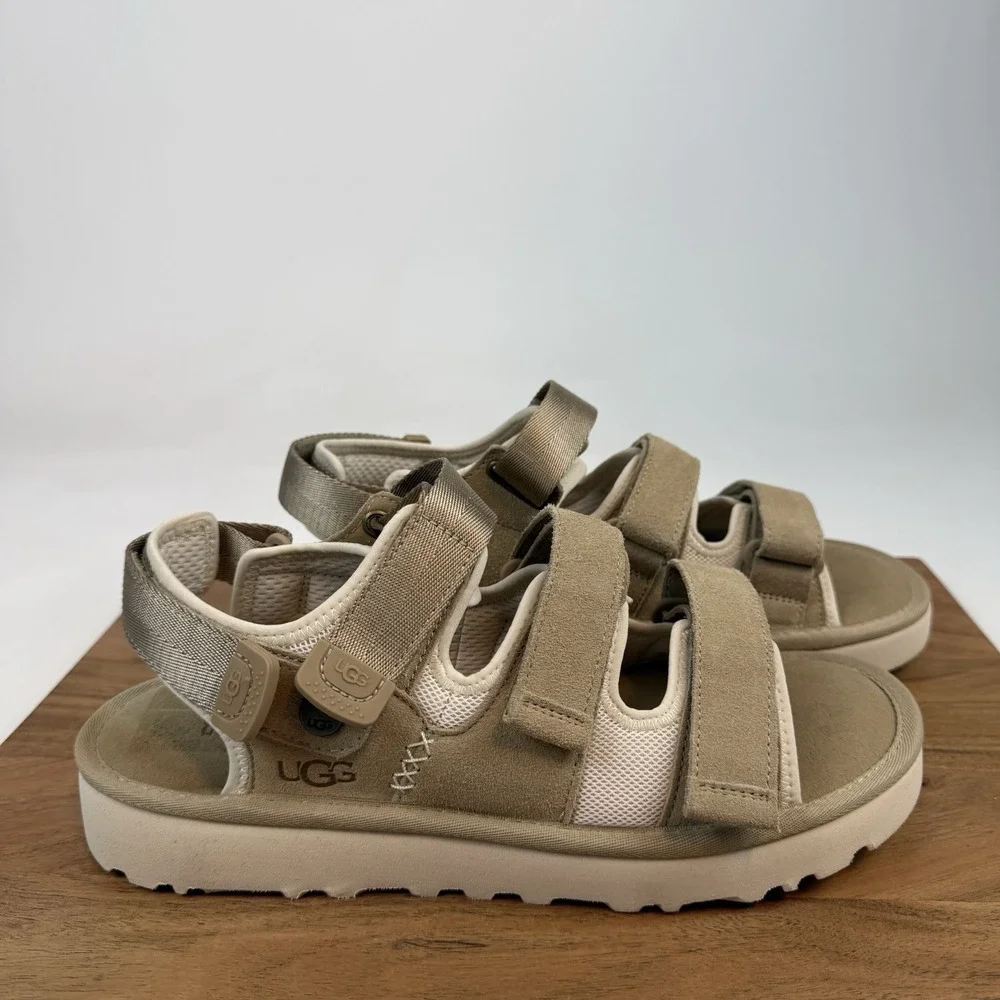 New‎ Mens UGG Goldencoast Multi Strap Strappy Outdoor Walking Sandal Sz 10
